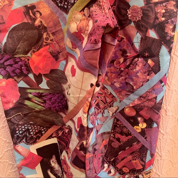 Bazaar de Christian Lacroix Pink Patterned Pants - Picture 5 of 6